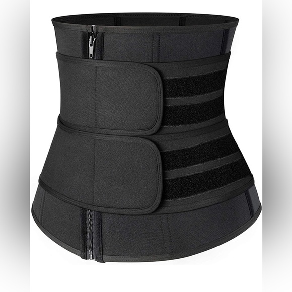 Other - NWOT Neoprene Corset Two Belt Waist Trainer Size Large